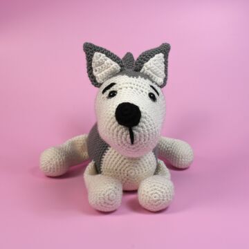 WoolPups Husky Crochet in WoolBox Imagine Classic DK